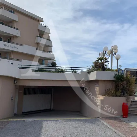2 Chambres, Large Terrasse 1ere Ligne Mer, Piscine Sète